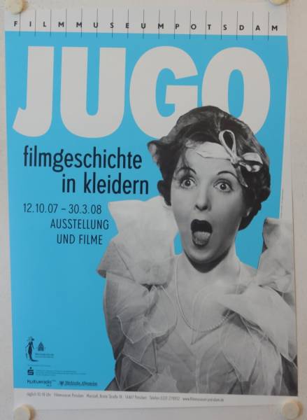 JUGO - Filmgeschichte in Kleidern originales deutsches Ausstellungsplakat